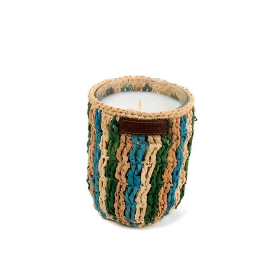 bougie parfumée artisanale menthe et thé