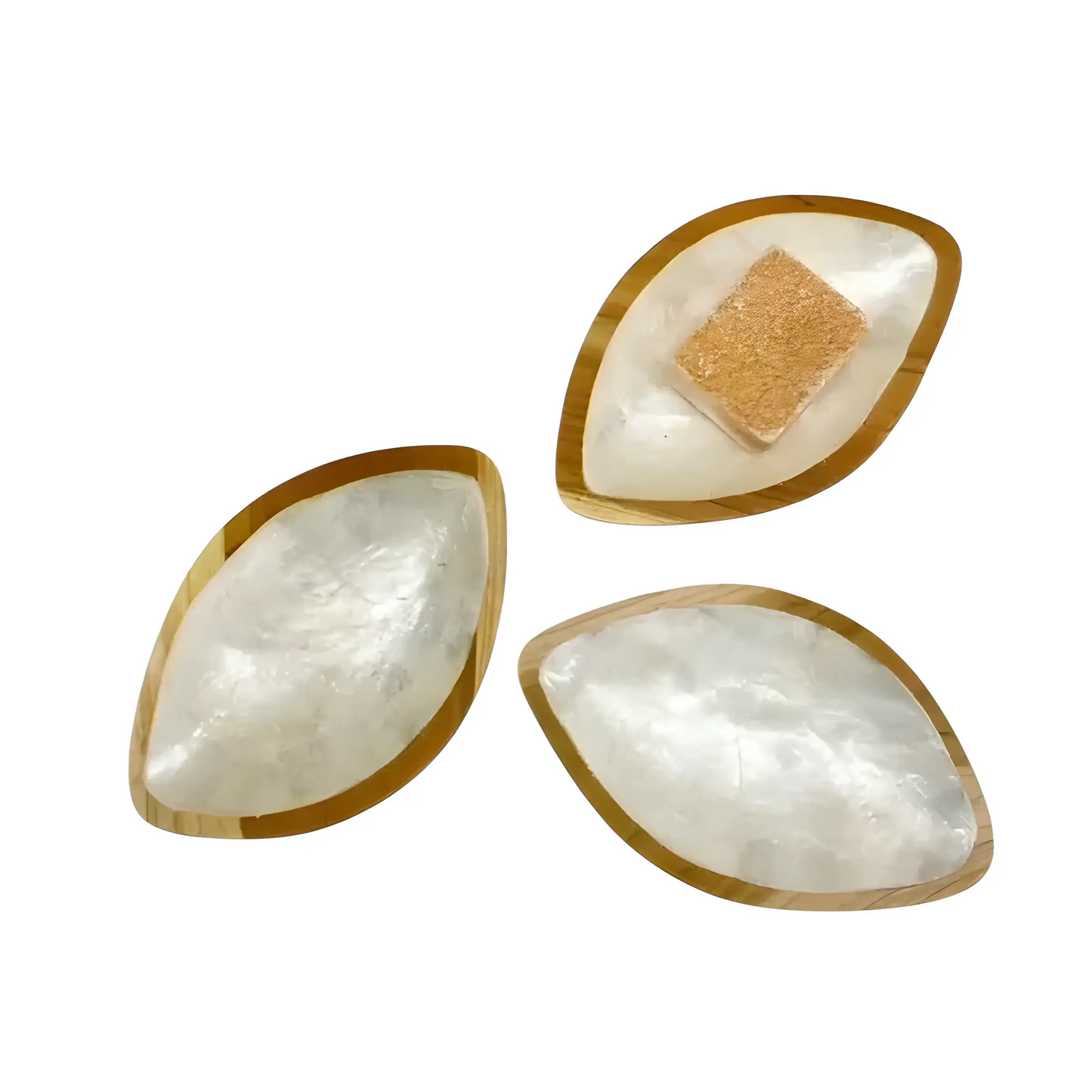 Support pour Cube d'Ambre en Forme de Citron