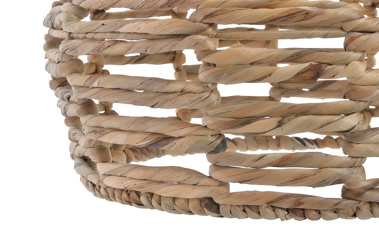 Suspension bohème en fibres naturelles – Tressée main