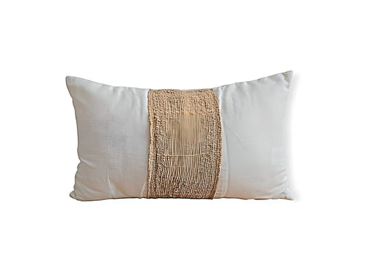 Housse de Coussin 30x50 cm - Jute naturelle
