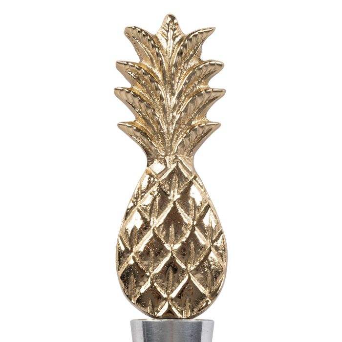 Bouchon de bouteille ananas doré