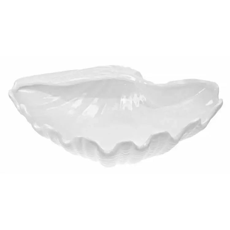 Bol en céramique blanche à bord ondulé, style naturel pour décoration intérieure