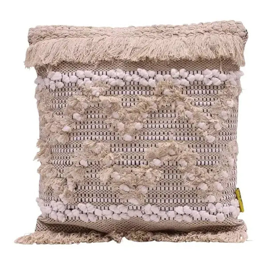 Coussin Décoratif Beige Style Ibiza