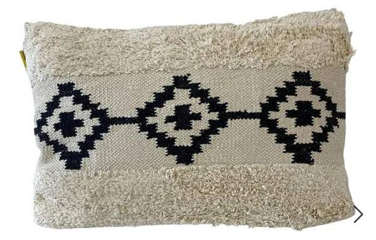 Coussin Décoratif Noir Style Ibiza