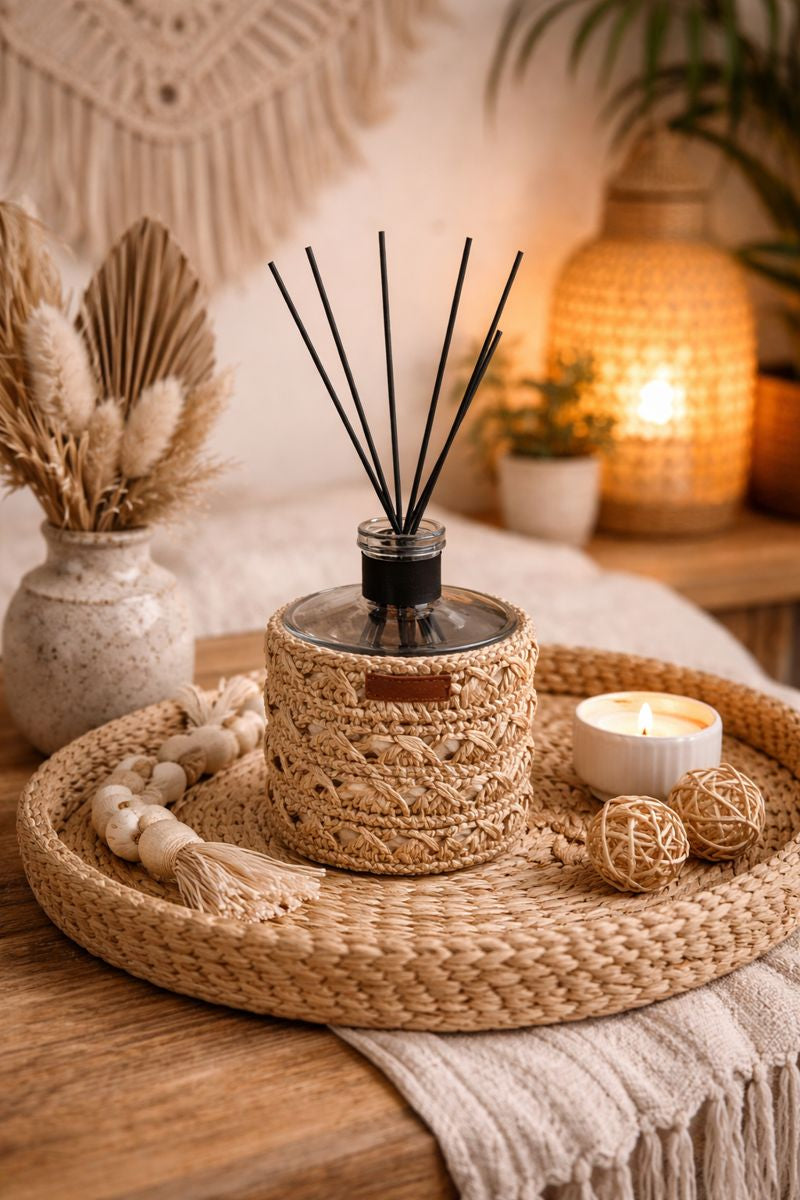 Diffuseur de parfum Zina Raphia – 500 ml