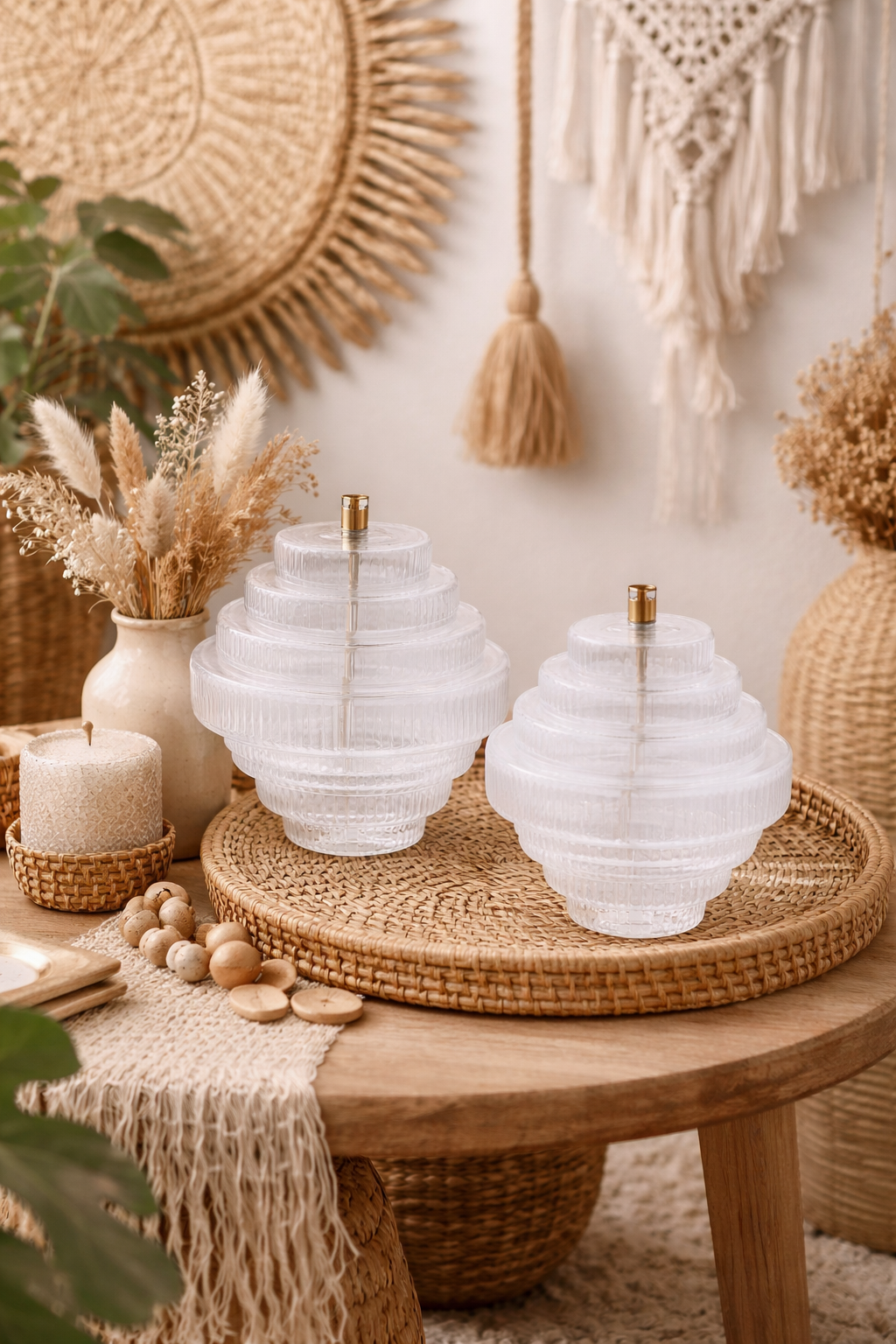 Lampe à huile décorative - Twin – Peri Living