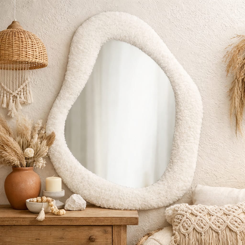 Miroir blanc Teddy Bear