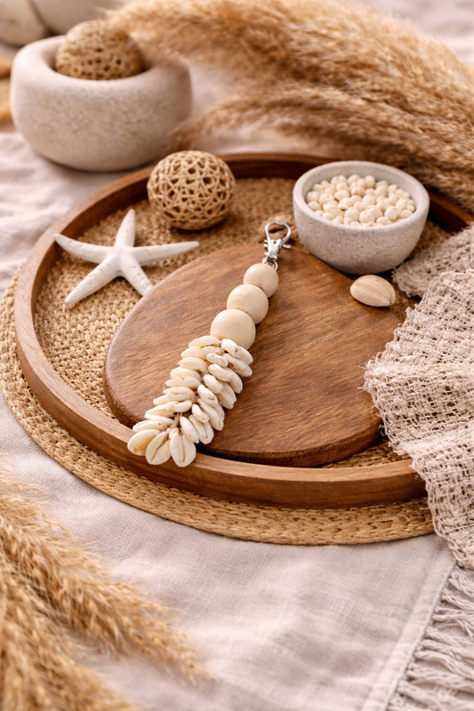 Pendentif avec coquillages - Esprit Balinais