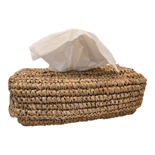  Cache boîte à mouchoirs en fibres naturelles 