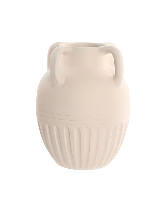 Vase en terre cuite à 4 poignées – Style amphore