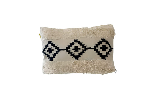 Coussin Bohème 40x60 - Motif Noir