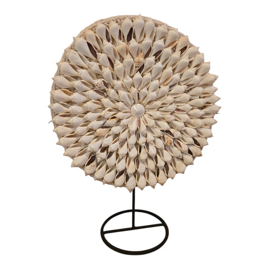 Ornement artisanal en coquillages naturels 40 cm   