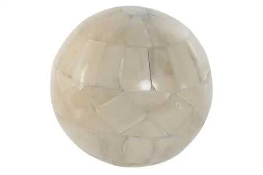 Détail du motif mosaïque en coquillage naturel