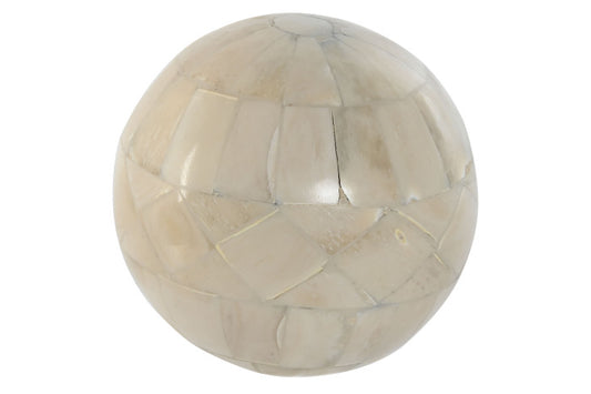 Détail du motif mosaïque en coquillage naturel