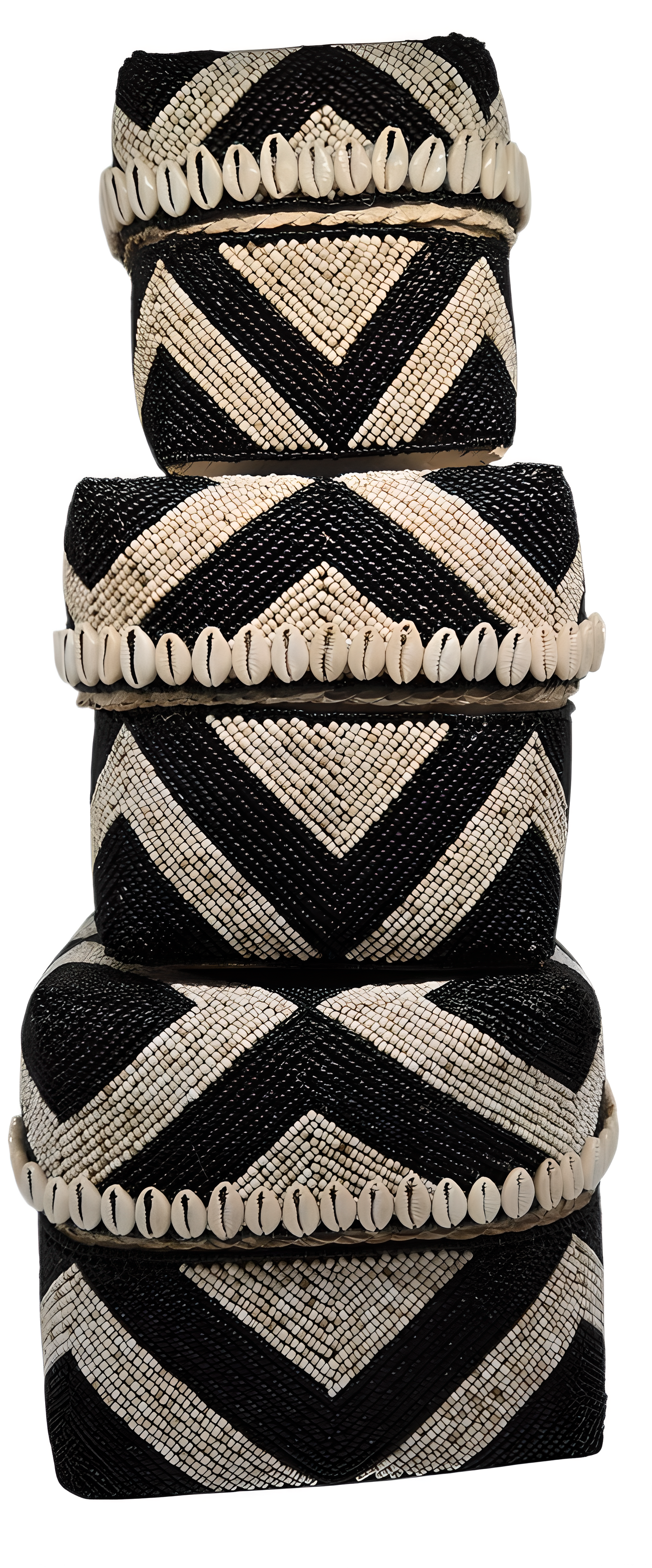 Boîte artisanale en perles – Décoration Bali