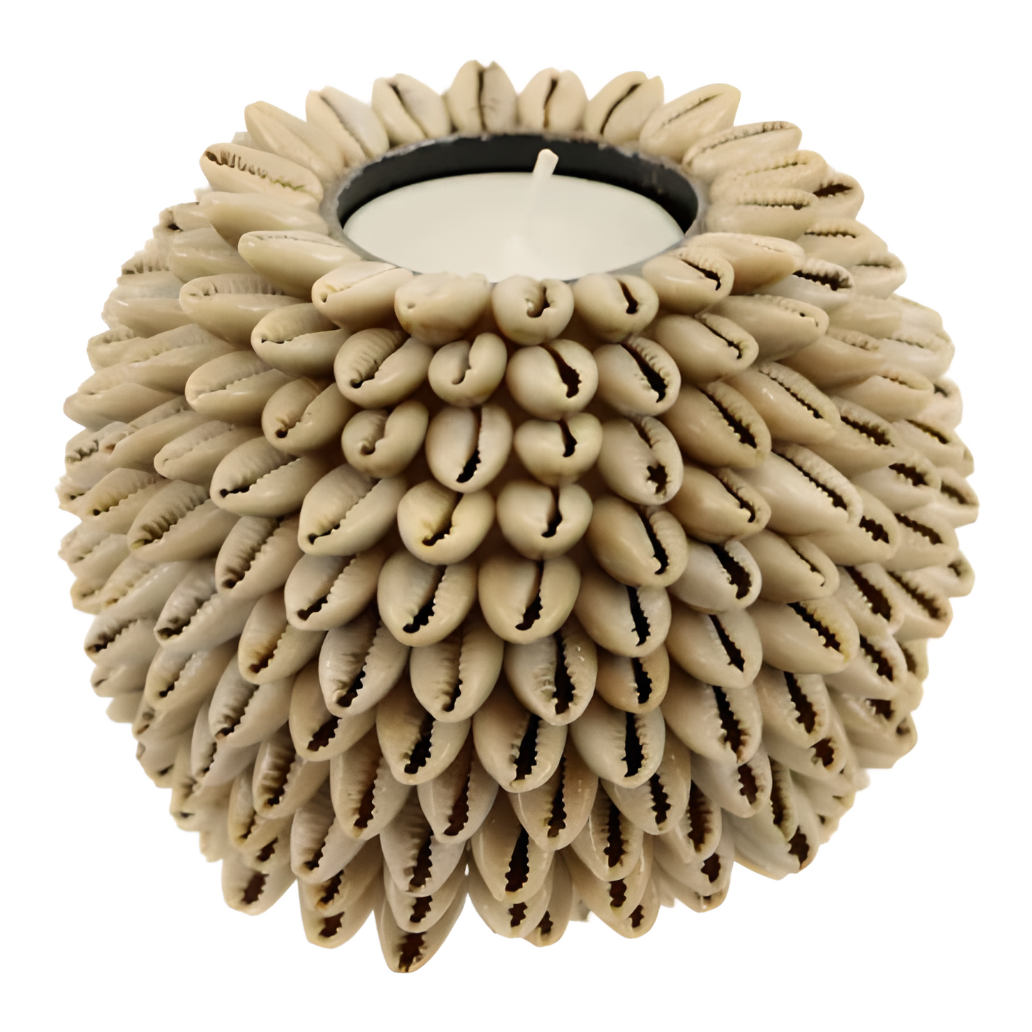 Bougeoir Coquillages Beiges
