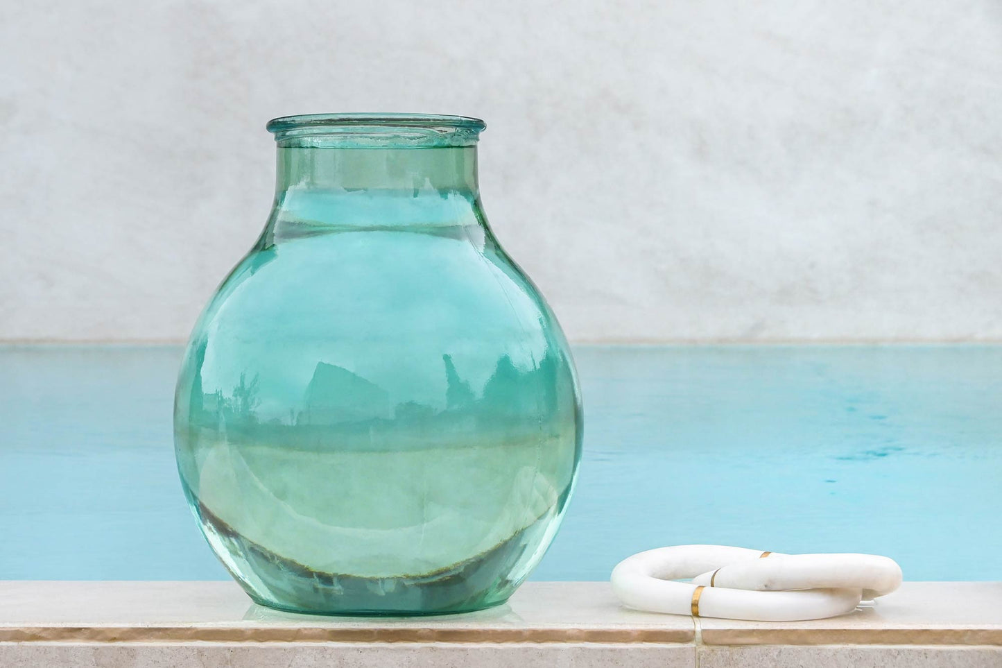 Chaîne décorative en marbre naturel – Blanc