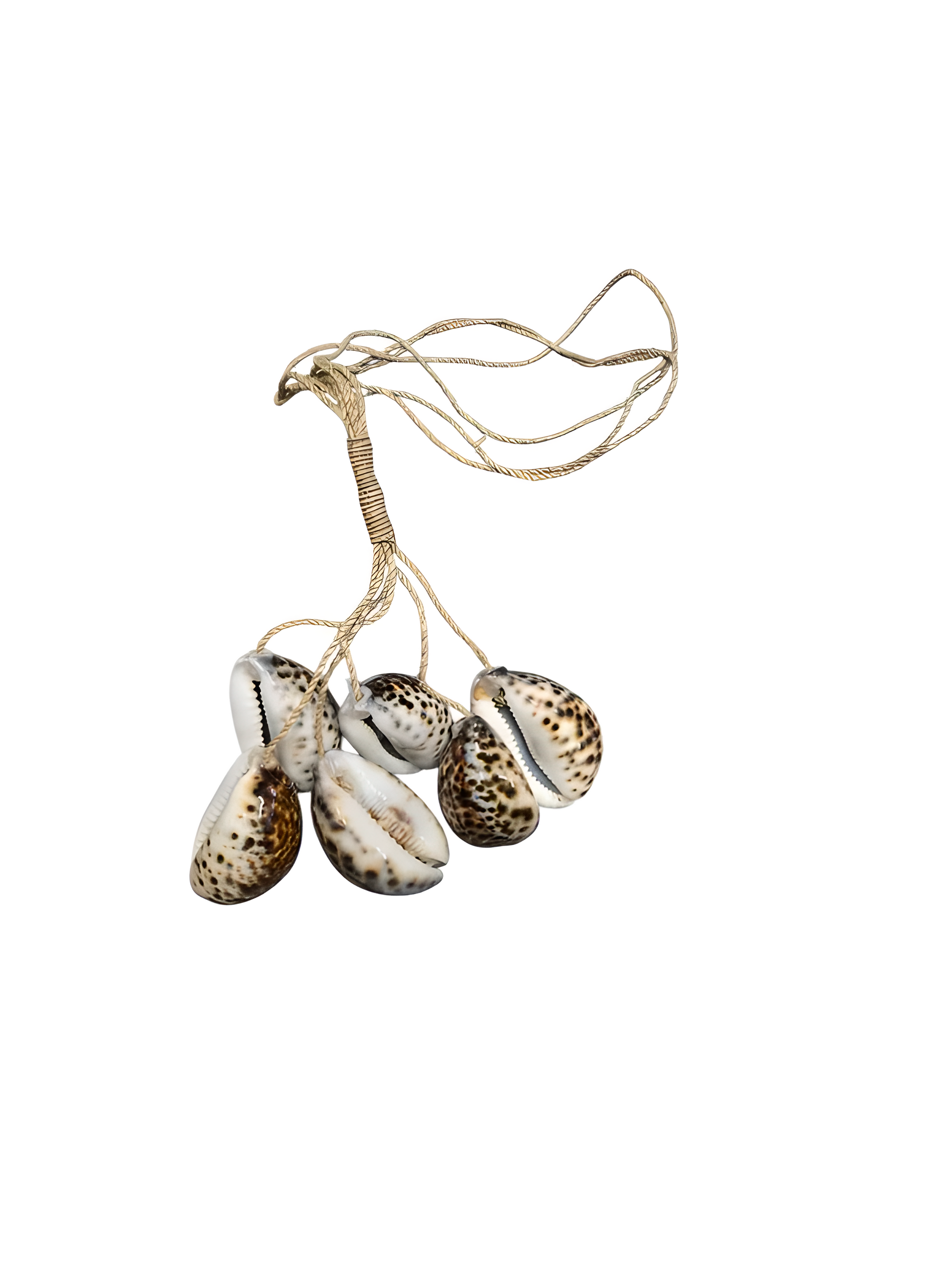 Collier décoratif en coquillages naturels fait main