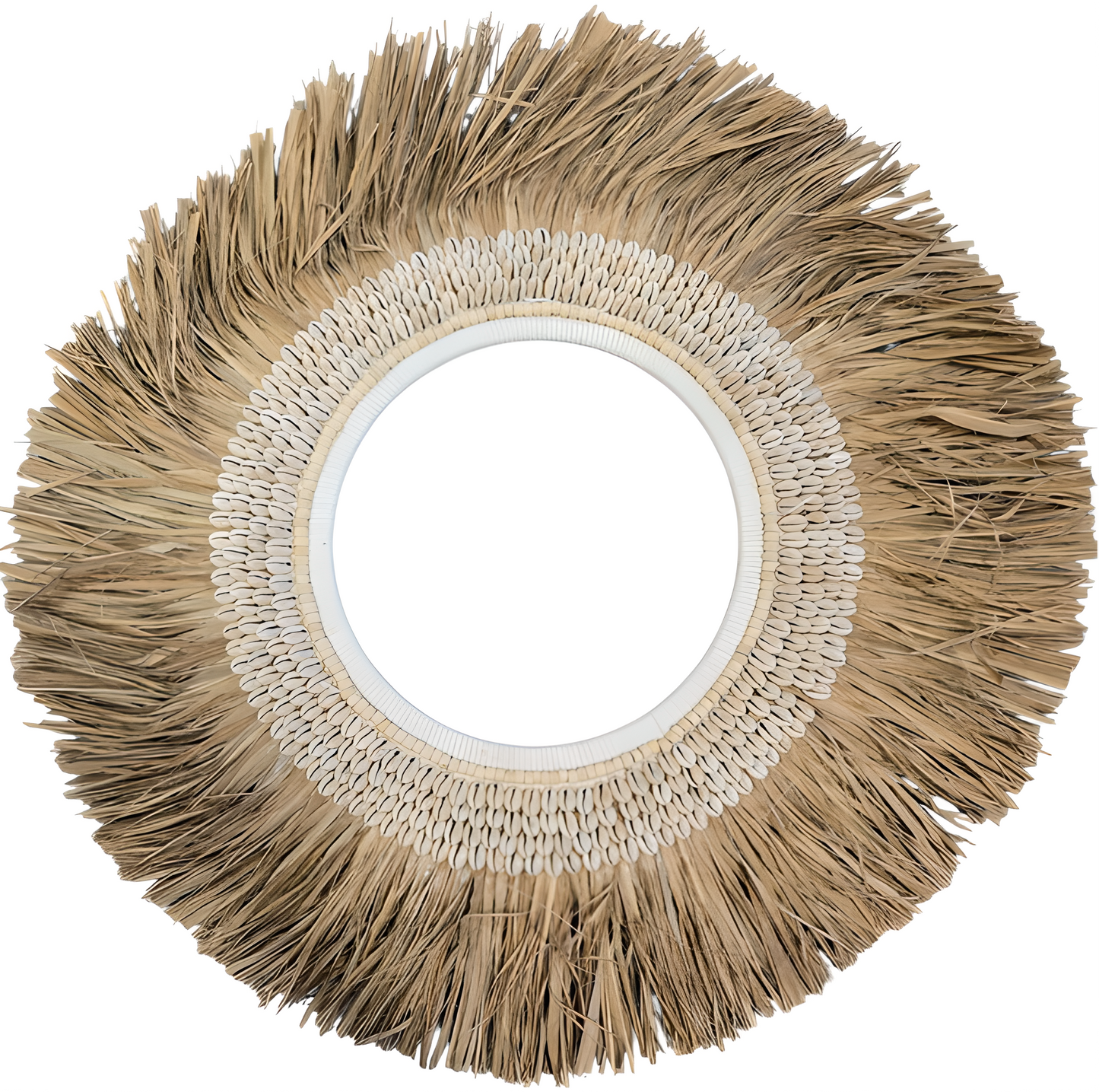 Juju Hat en raphia & coquillages – 60 cm