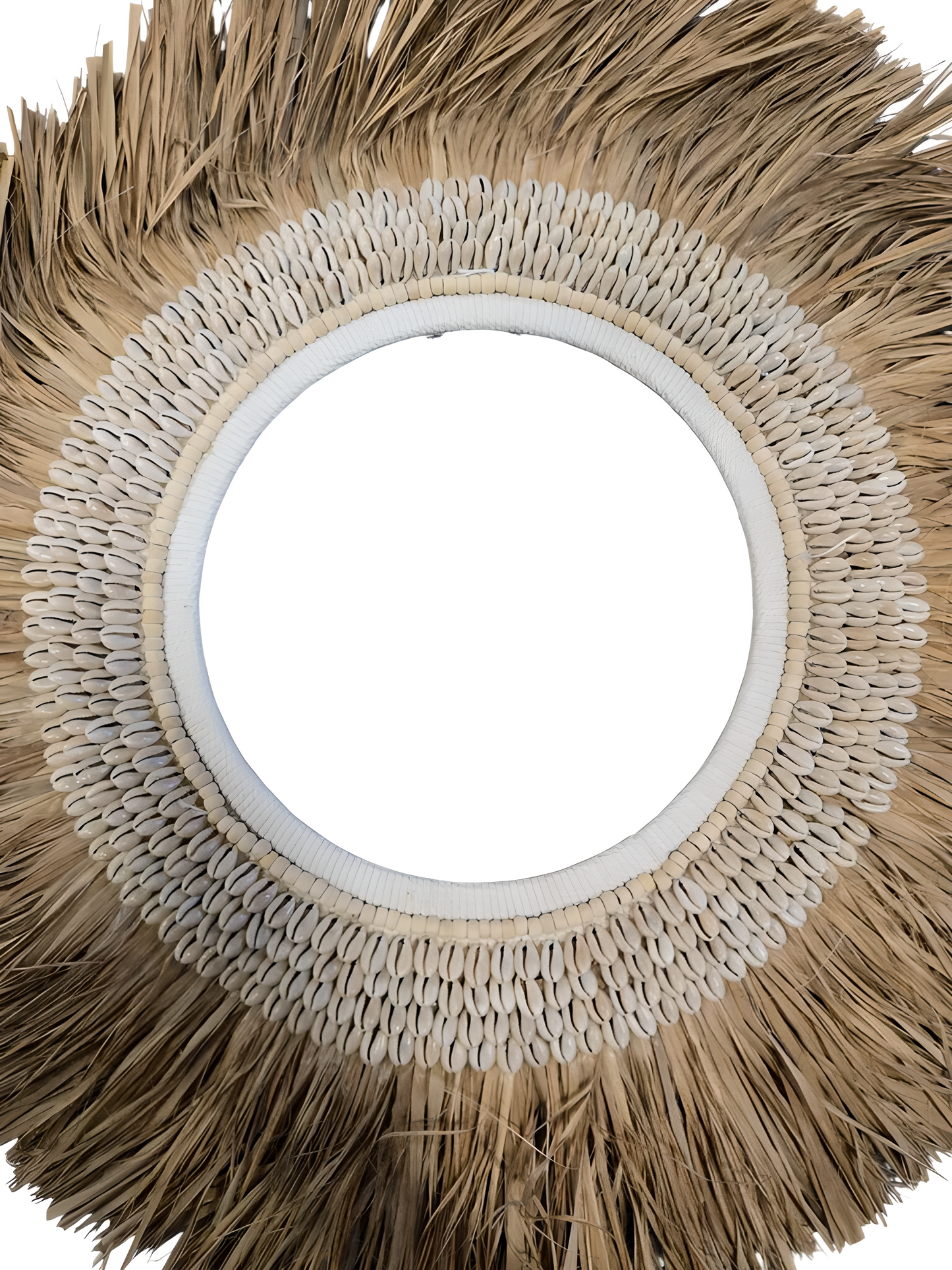 Juju Hat en raphia & coquillages – 60 cm