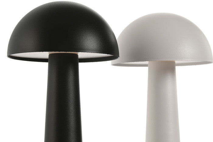 Lampe de table LED moderne noir et blanc