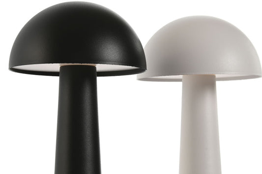 Lampe de table LED moderne noir et blanc