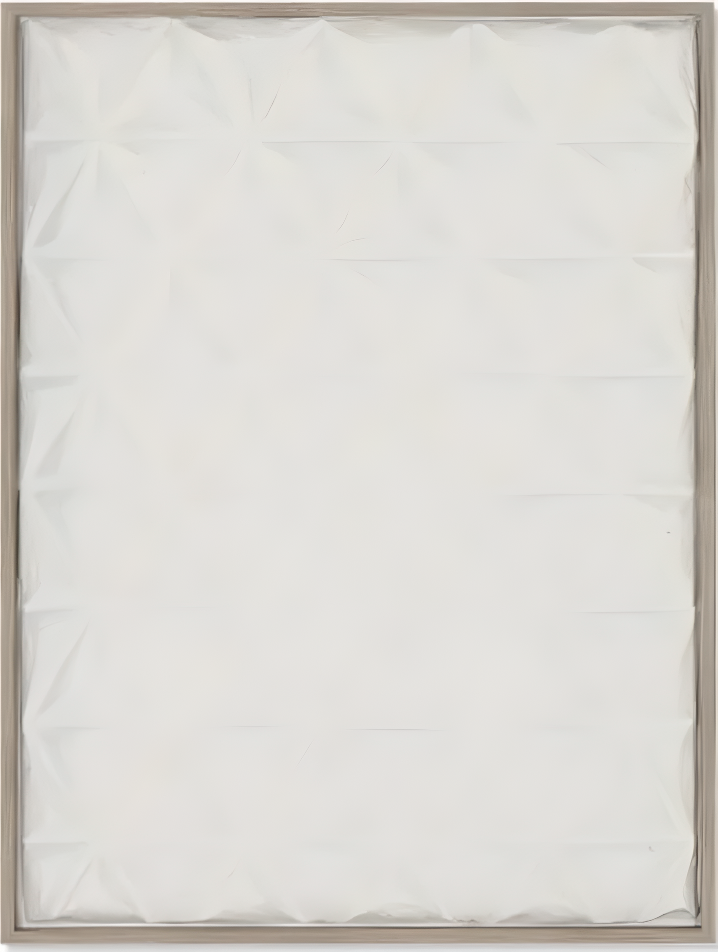 Tableau abstrait 3D en papier mâché