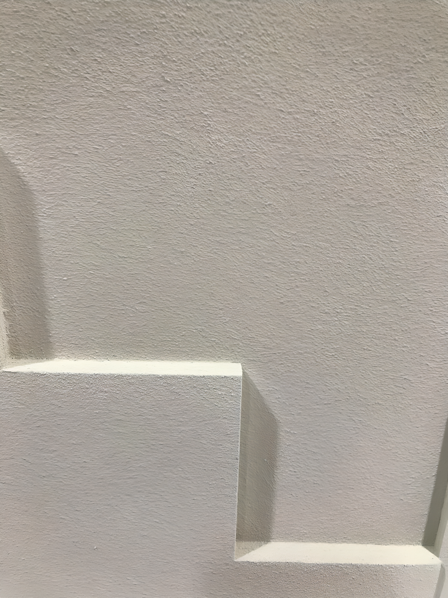 Tableau en papier mâché – Relief écru