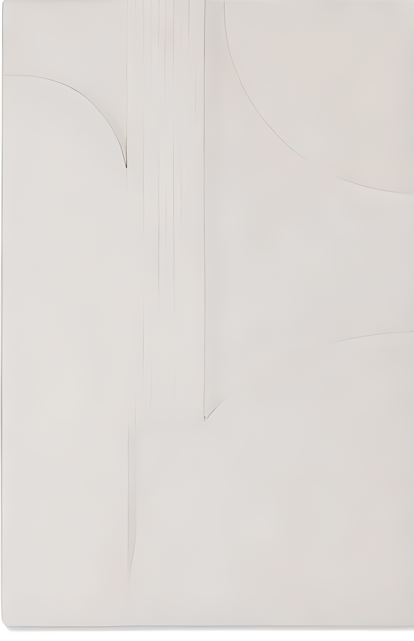 Tableau mural effet béton blanc