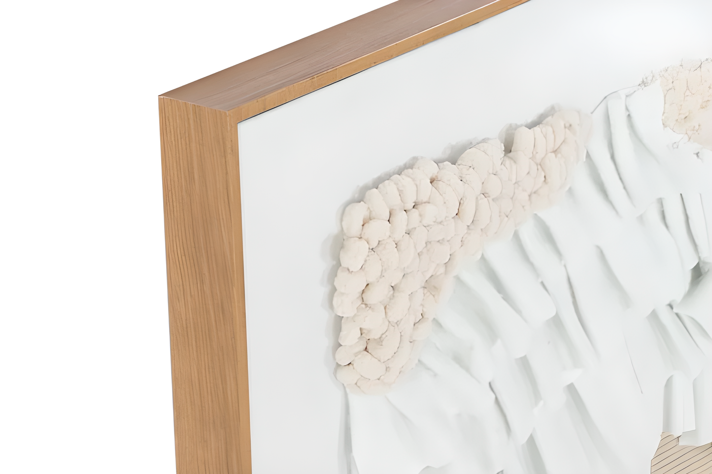 Tableau textile en relief