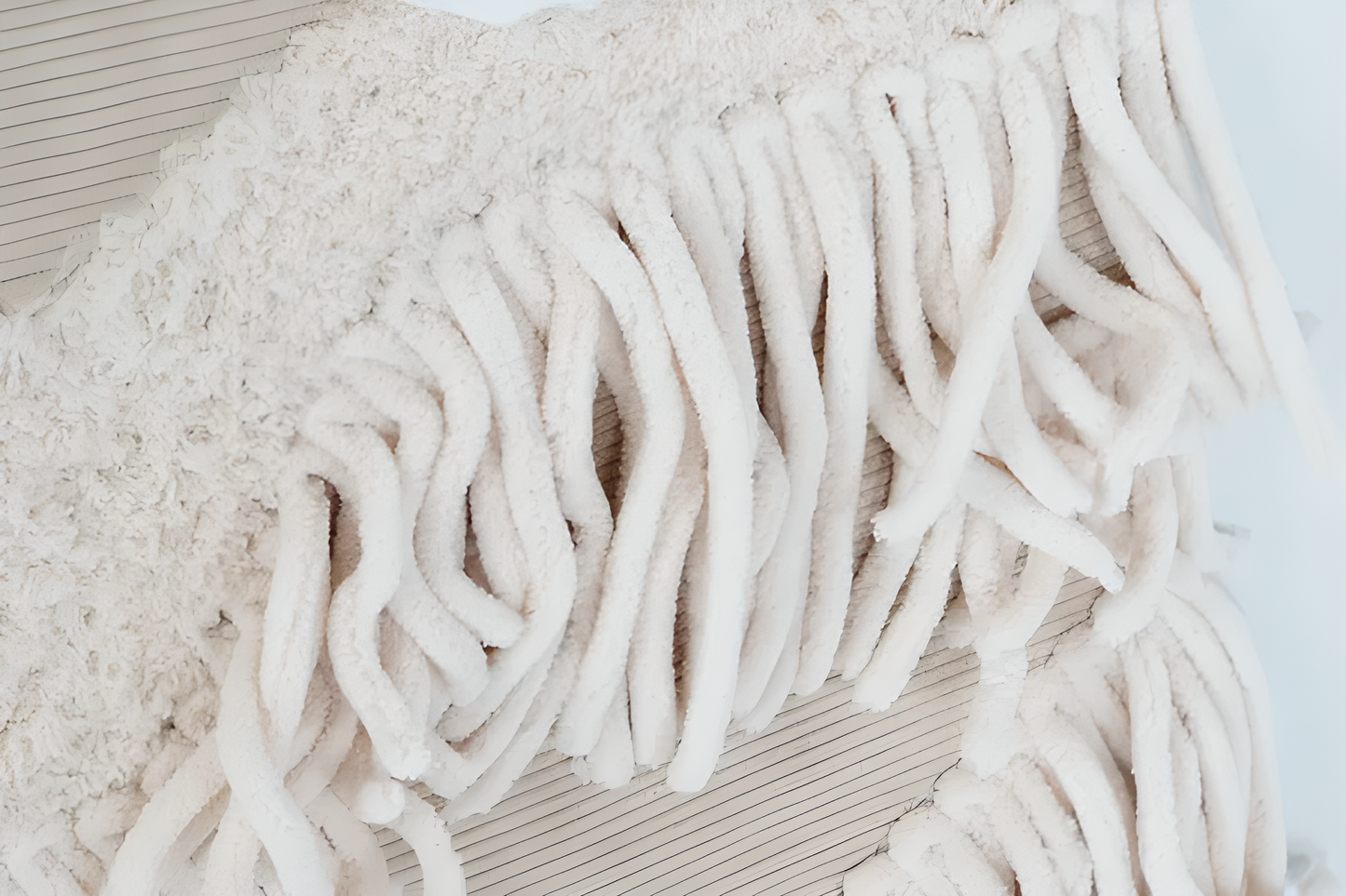 Tableau textile en relief