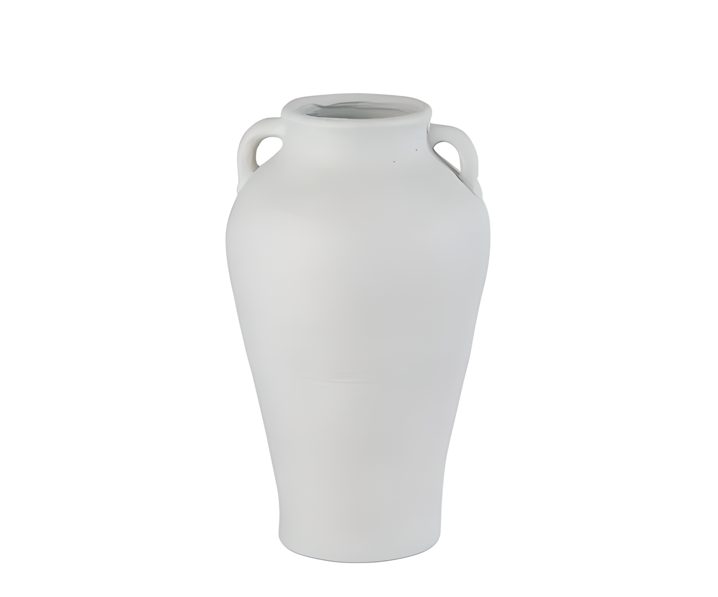 Vase Rodas M en céramique blanche – Modèle moyen