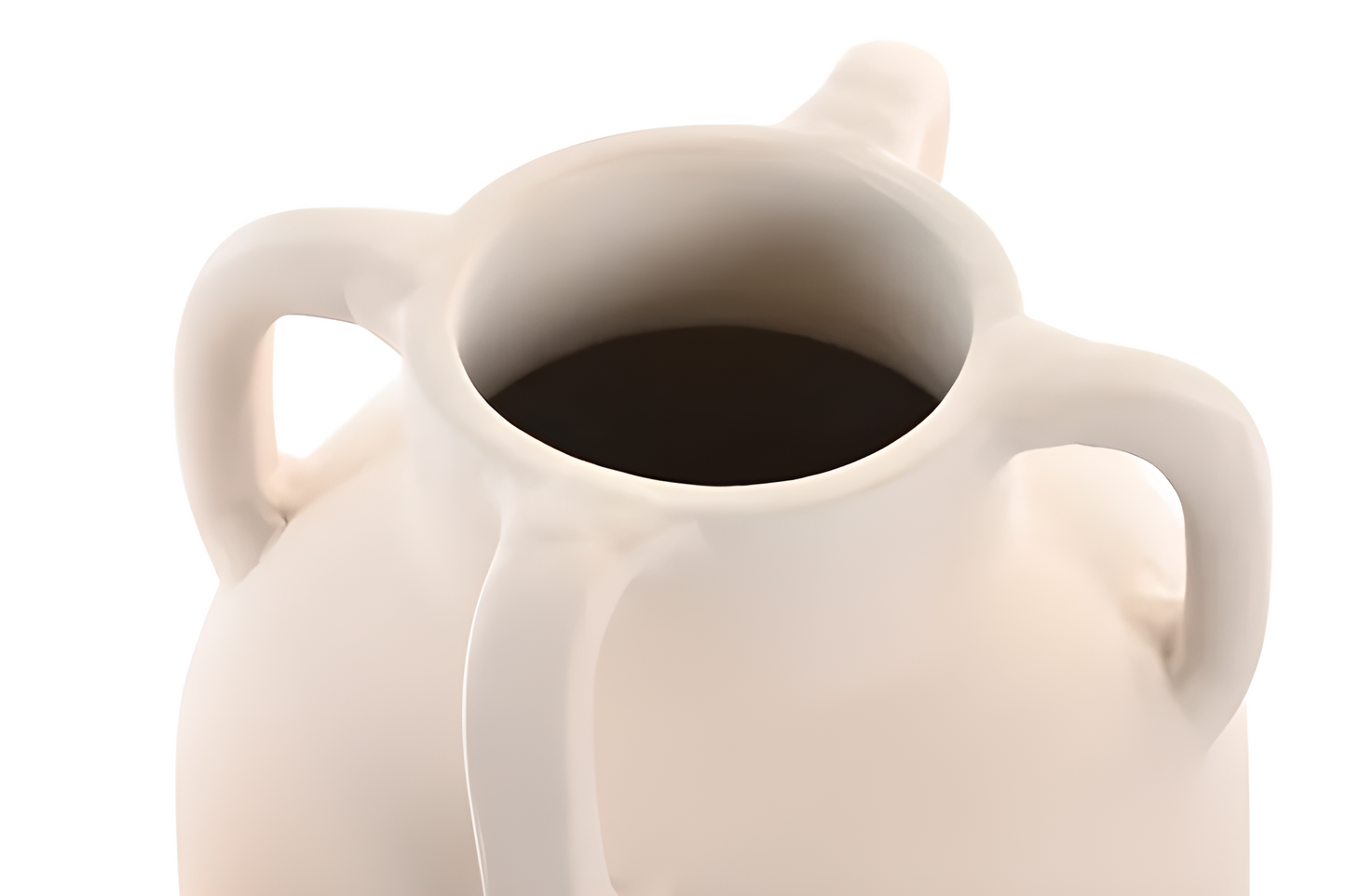 Vase en terre cuite à 4 poignées – Style amphore