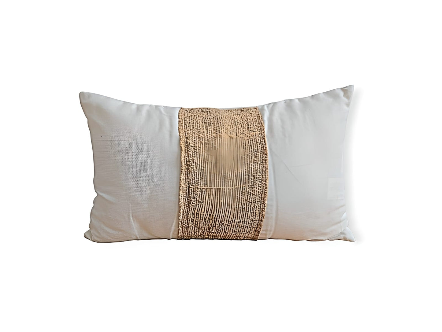 Housse de Coussin 30x50 cm - Jute naturelle