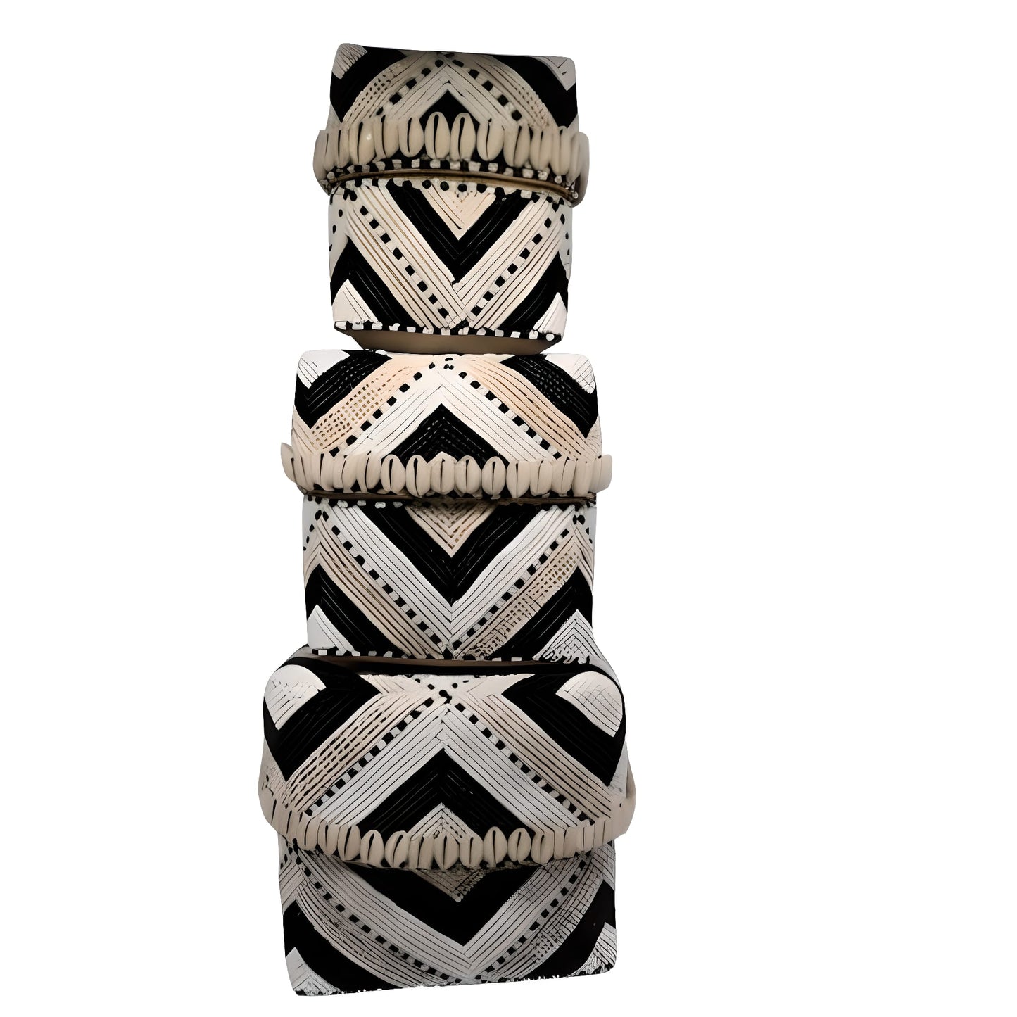 Boîte à offrande balinaise en perles – Fait main