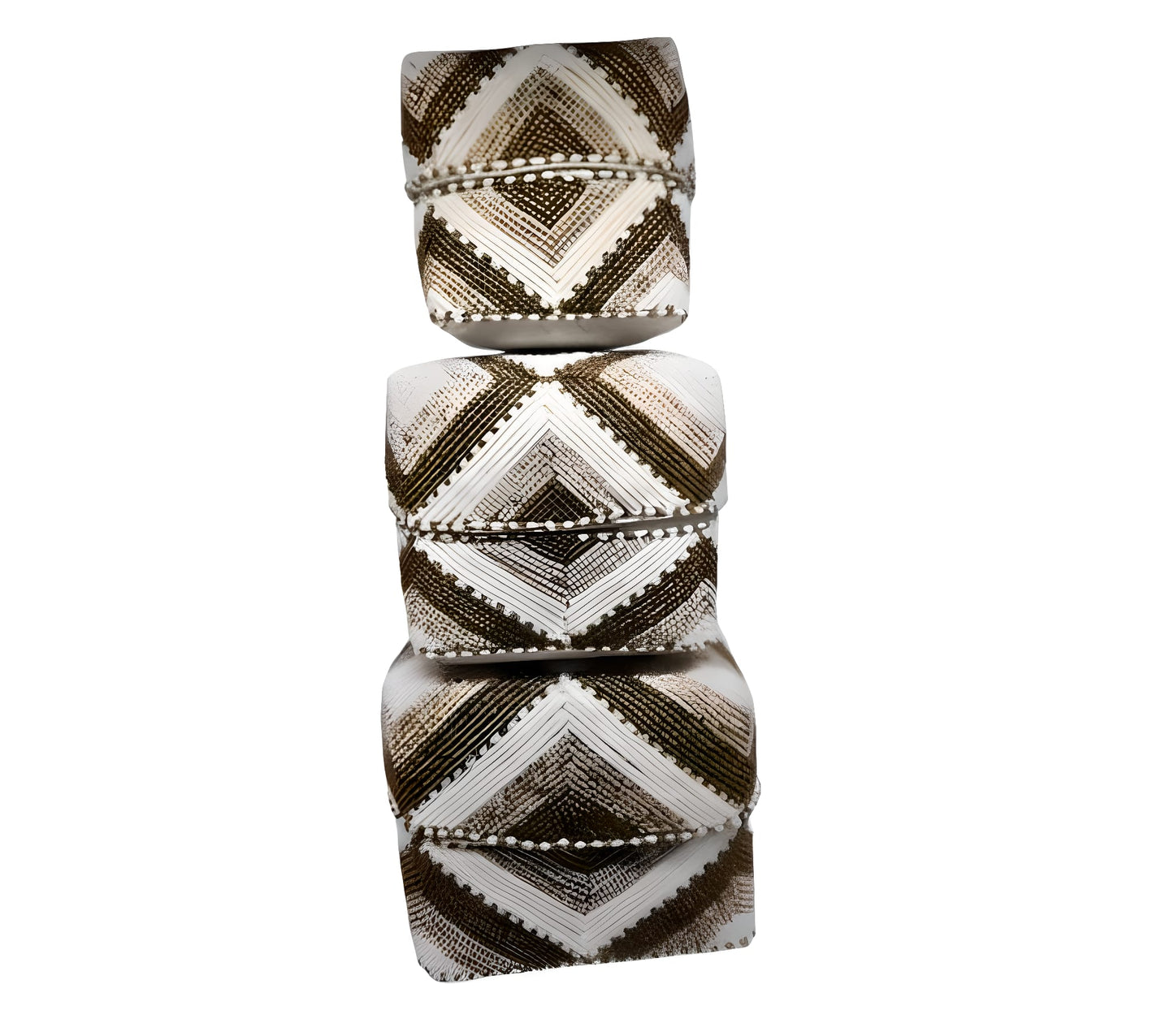 Boîte à offrande balinaise en perles – Fait main à Bali