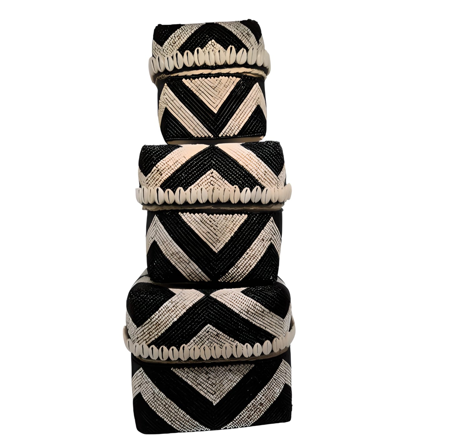 Boîte artisanale en perles – Décoration Bali