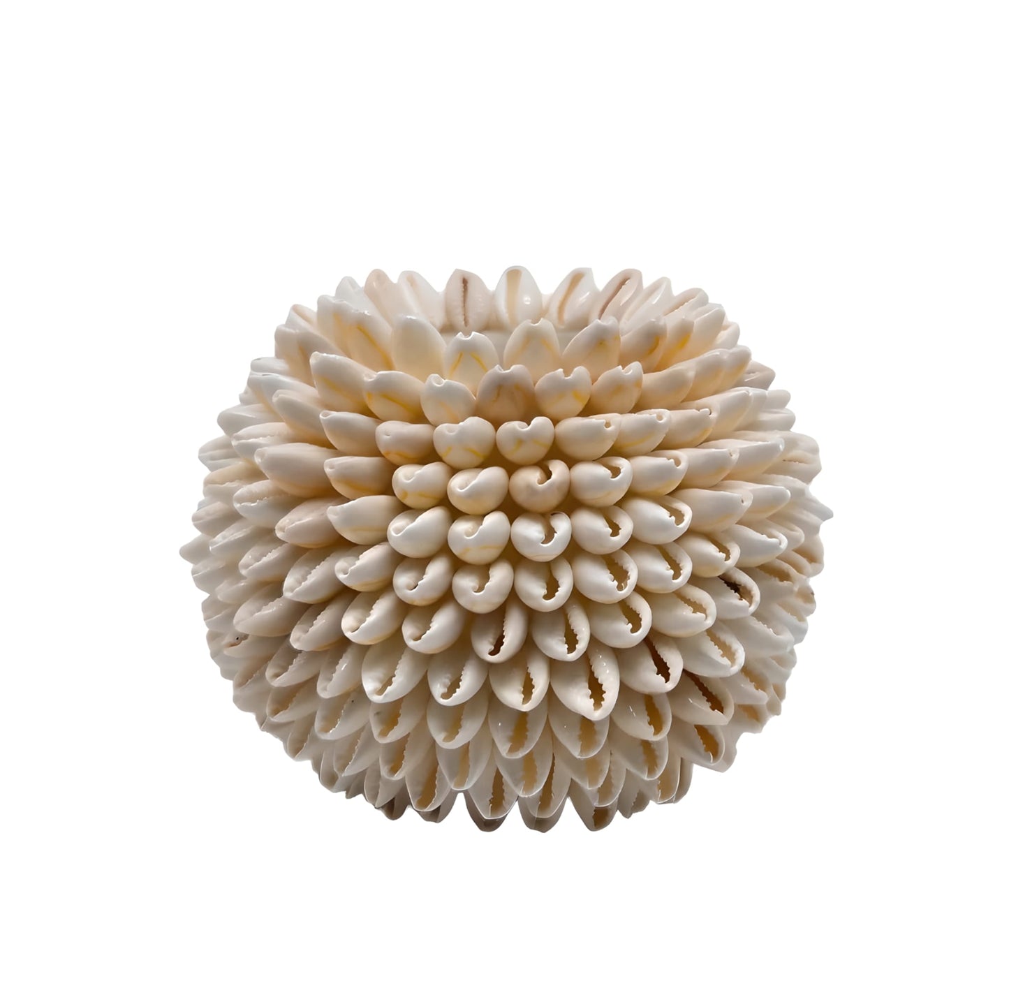 Bougeoir Coquillages beiges – Fait Main