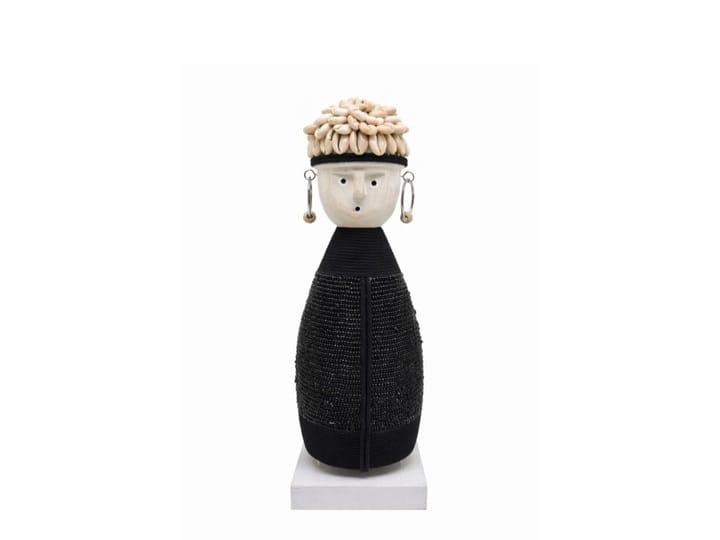 Statuette Namji en bois noire – Taille L