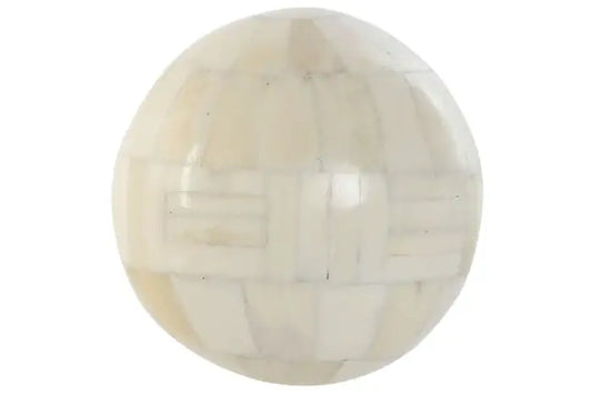 Boule mosaïque en bois de manguier