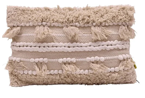Coussin Bohème 40x60 - Beige