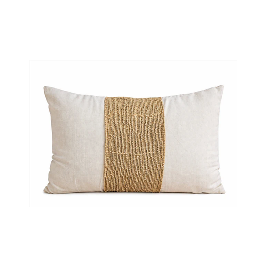 Housse de Coussin 30x50 cm - Jute naturelle