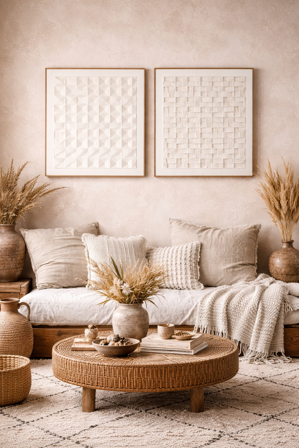 Tableau géométrique 3D en MDF