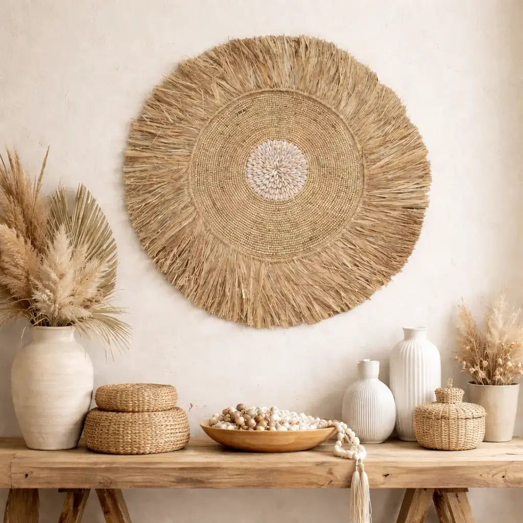 Juju Hat artisanal en raphia naturel