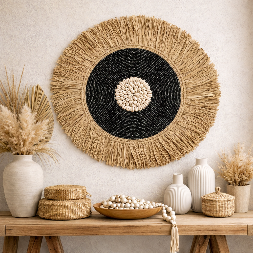 Juju Hat Noir Artisanal Inspiration Balinaise