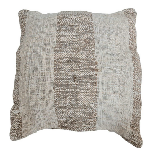 Housse de coussin 40x40 - Lin Beige Crème
