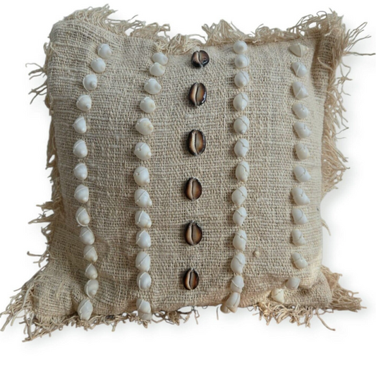 Housse de coussin 40x40 - Coquillages