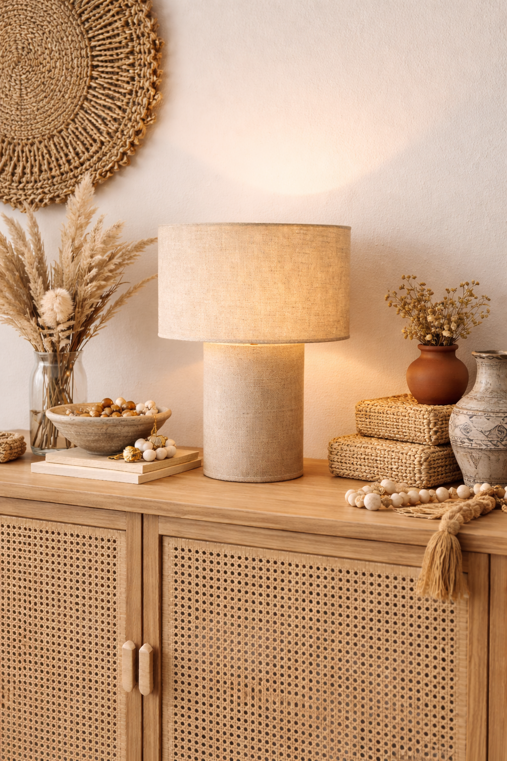 Lampes à poser en Lin